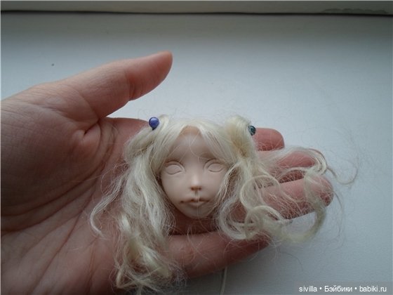 Кира - ООАК Sivilla. Поэтапка каркасной куклы