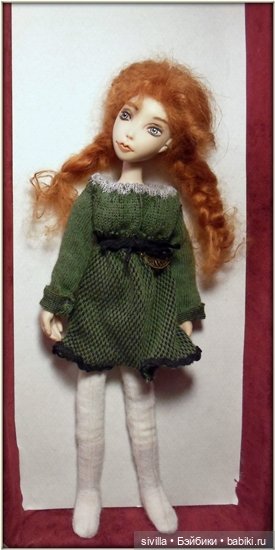 Кира - ООАК Sivilla. Поэтапка каркасной куклы