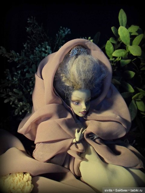 Аяна. Проба пера в ООАК Monster High (фото+видео)