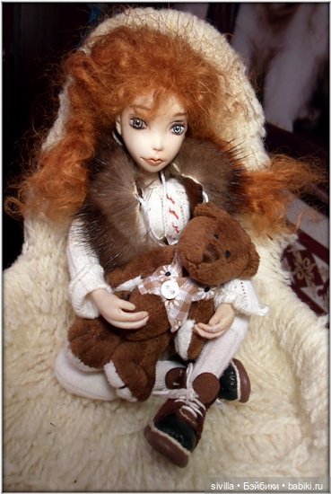 Кира - ООАК Sivilla. Поэтапка каркасной куклы