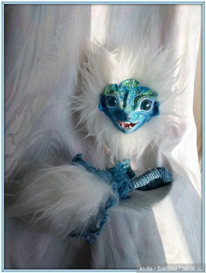 Водяной дракончик. ООАК Sivilla. Мастер класс