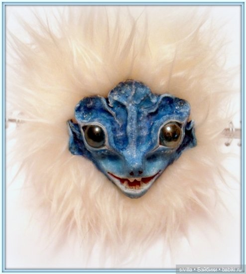 Водяной дракончик. ООАК Sivilla. Мастер класс (фото 8)