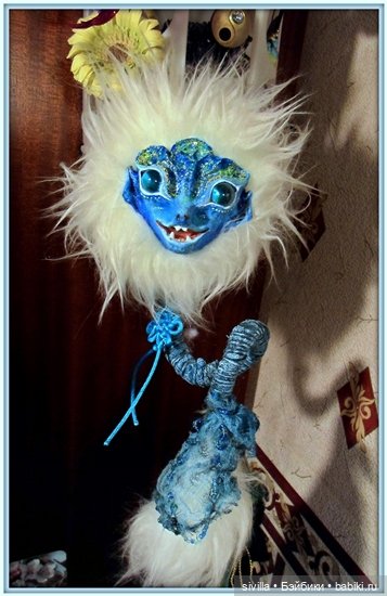 Водяной дракончик. ООАК Sivilla. Мастер класс