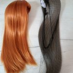 Парики на СД кукол БЖД 1/3