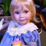 Еще одна маленькая очаровашечка, кукла из фарфора от Анны Тиммерман