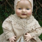 Американская кукла 1928 'Baby Dimples'  Horsman