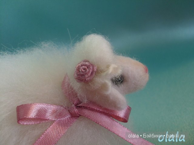 Белое облачко - овечка Долли