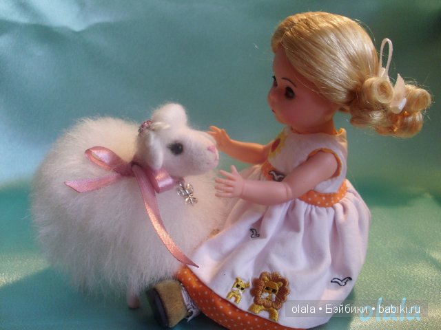 Белое облачко - овечка Долли