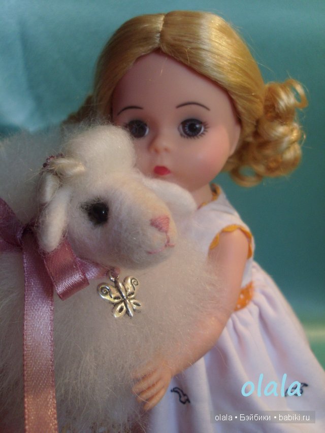 Белое облачко - овечка Долли