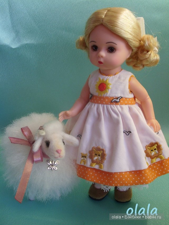 Белое облачко - овечка Долли