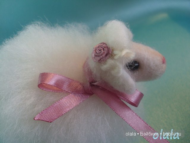 Белое облачко - овечка Долли