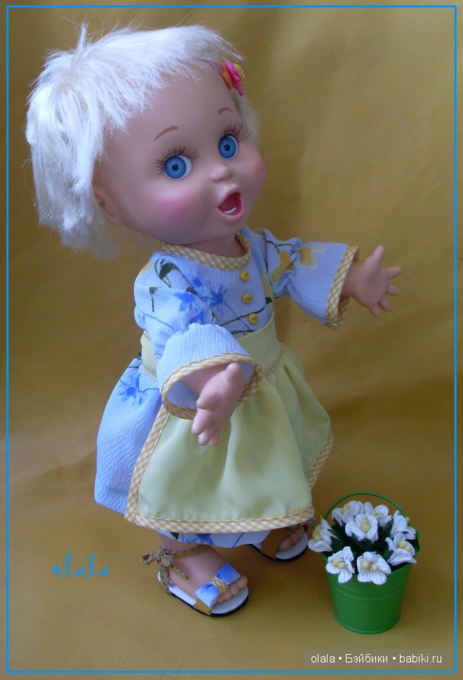 Удивленная Сьюзи. Кукла Baby face от Galoob