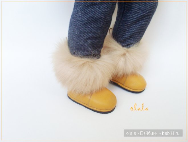 Любимые сапожки. Обувь для кукол Готц