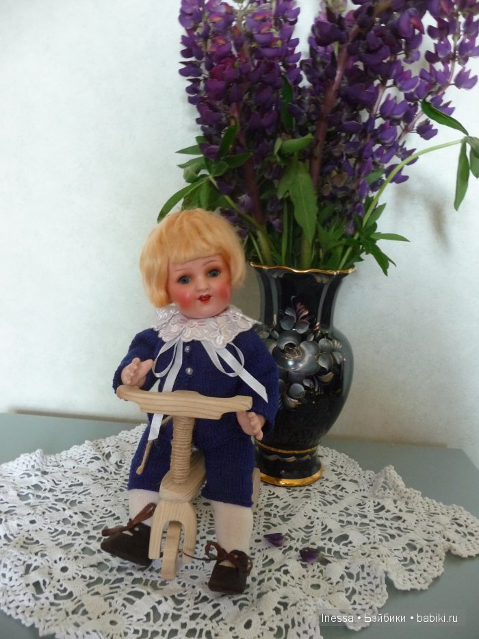 Мальчик Капитоша — Антикварные куклы Heubach Koppelsdorf (Хойбах): молд 300