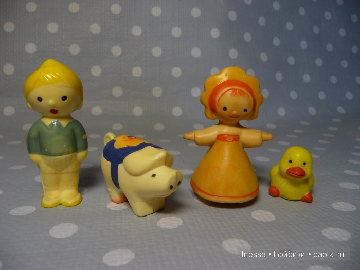 Мой микромир. Фигурки — Игрушки СССР и советского детства: резиновые