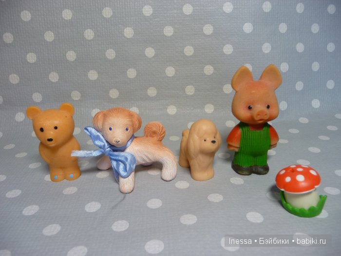 Мой микромир. Фигурки — Игрушки СССР и советского детства: резиновые (фото 3)
