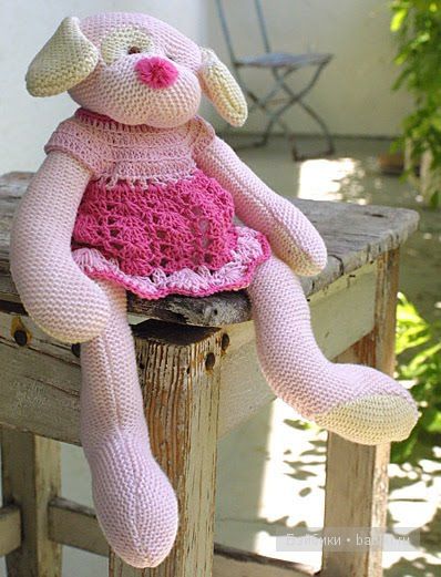 вязанные игрушки