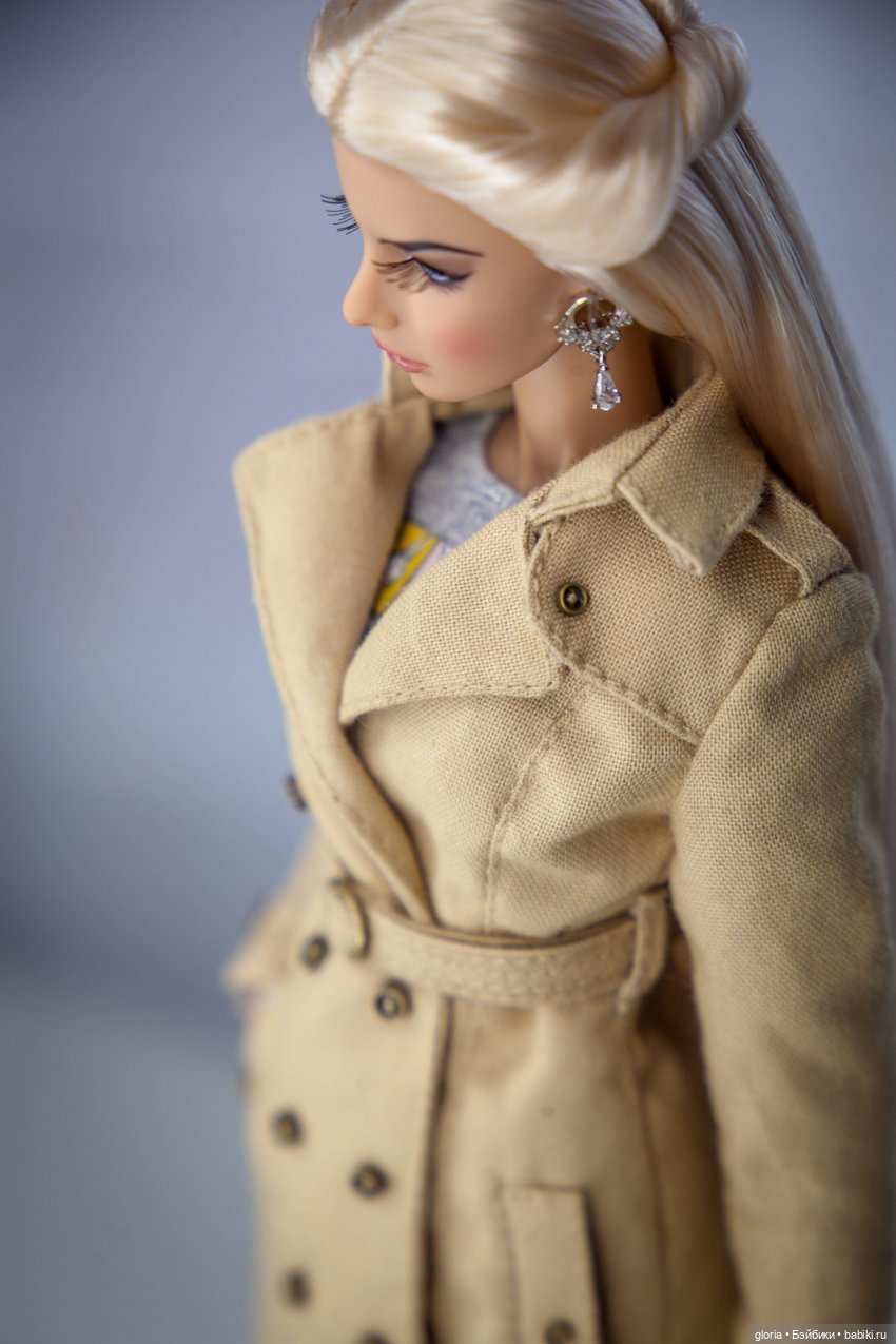 Тренч в стиле «Burberry» — Одежда и обувь для кукол своими руками: фото (фото 10)