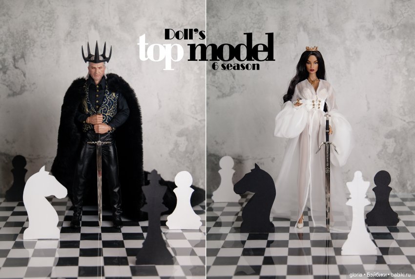 Все мои работы по конкурсу "Dolls top model" (фото 8)