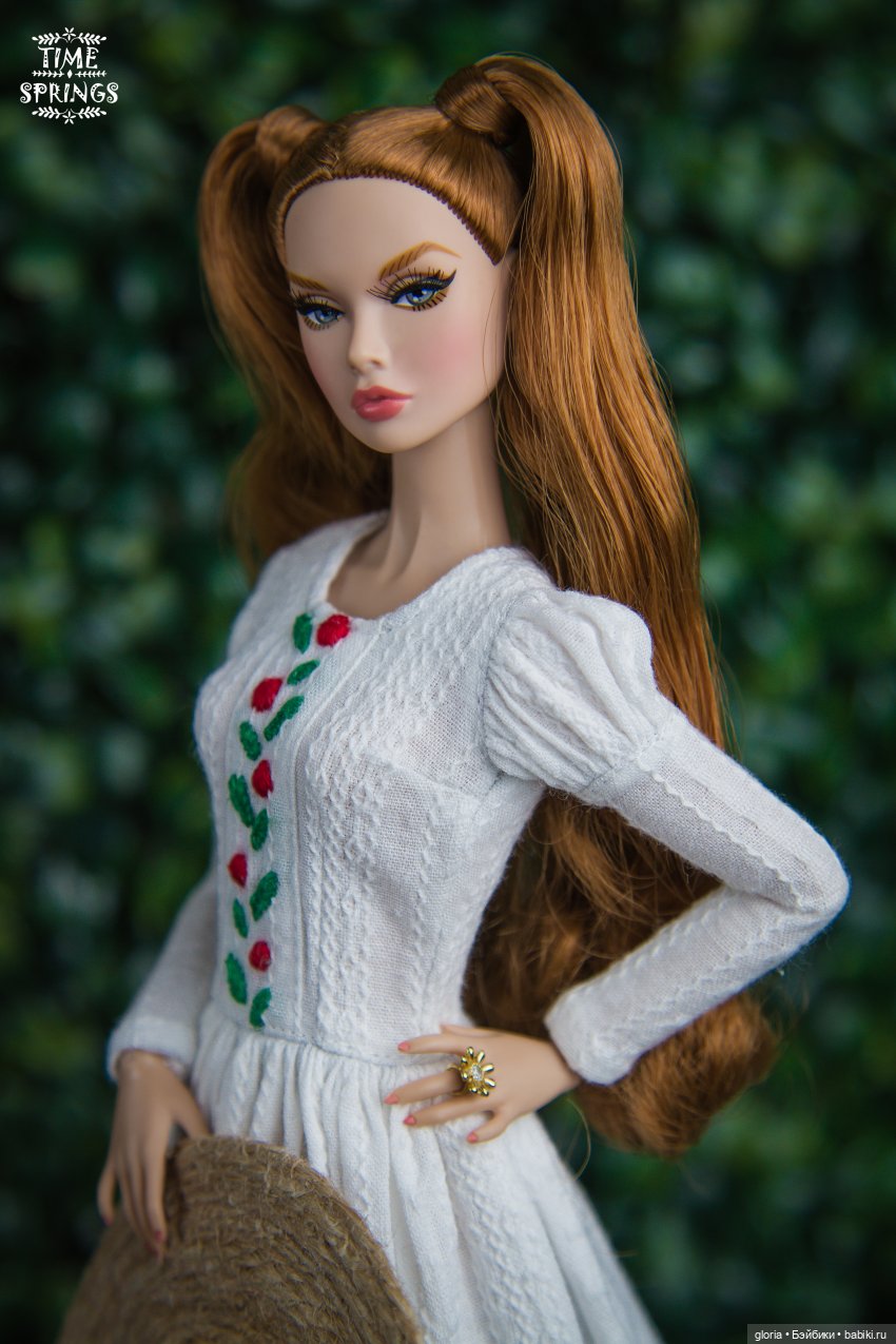 🌷Платье из фактурного батиста для Poppy Parker🌷 (фото 5)