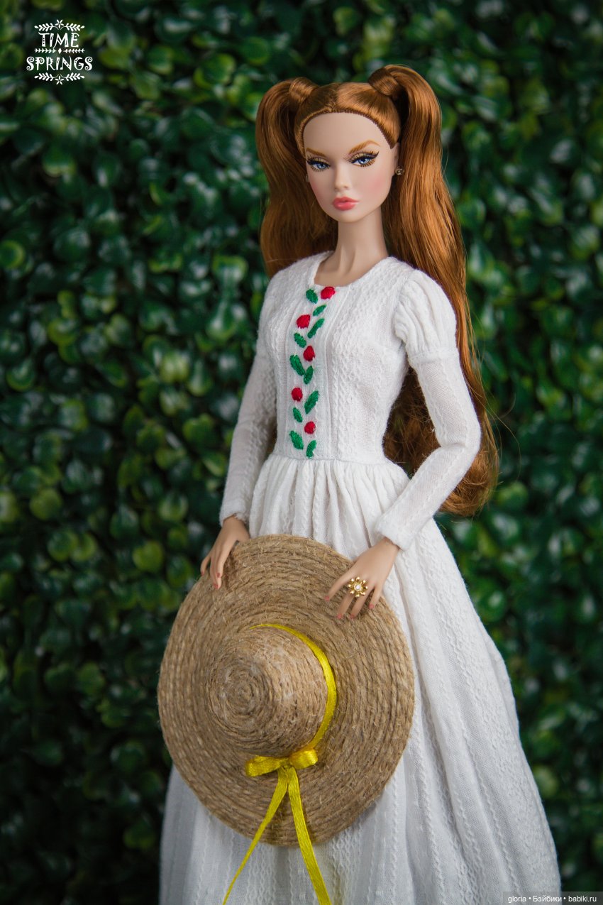 🌷Платье из фактурного батиста для Poppy Parker🌷 (фото 2)