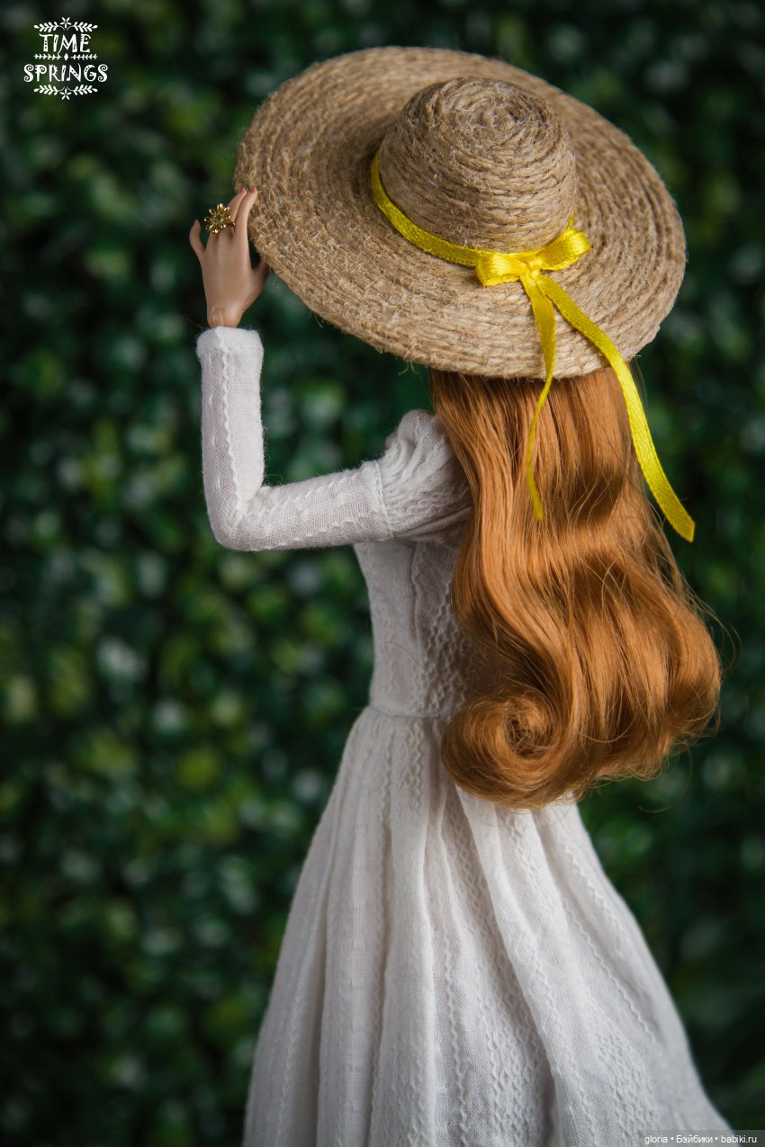 🌷Платье из фактурного батиста для Poppy Parker🌷