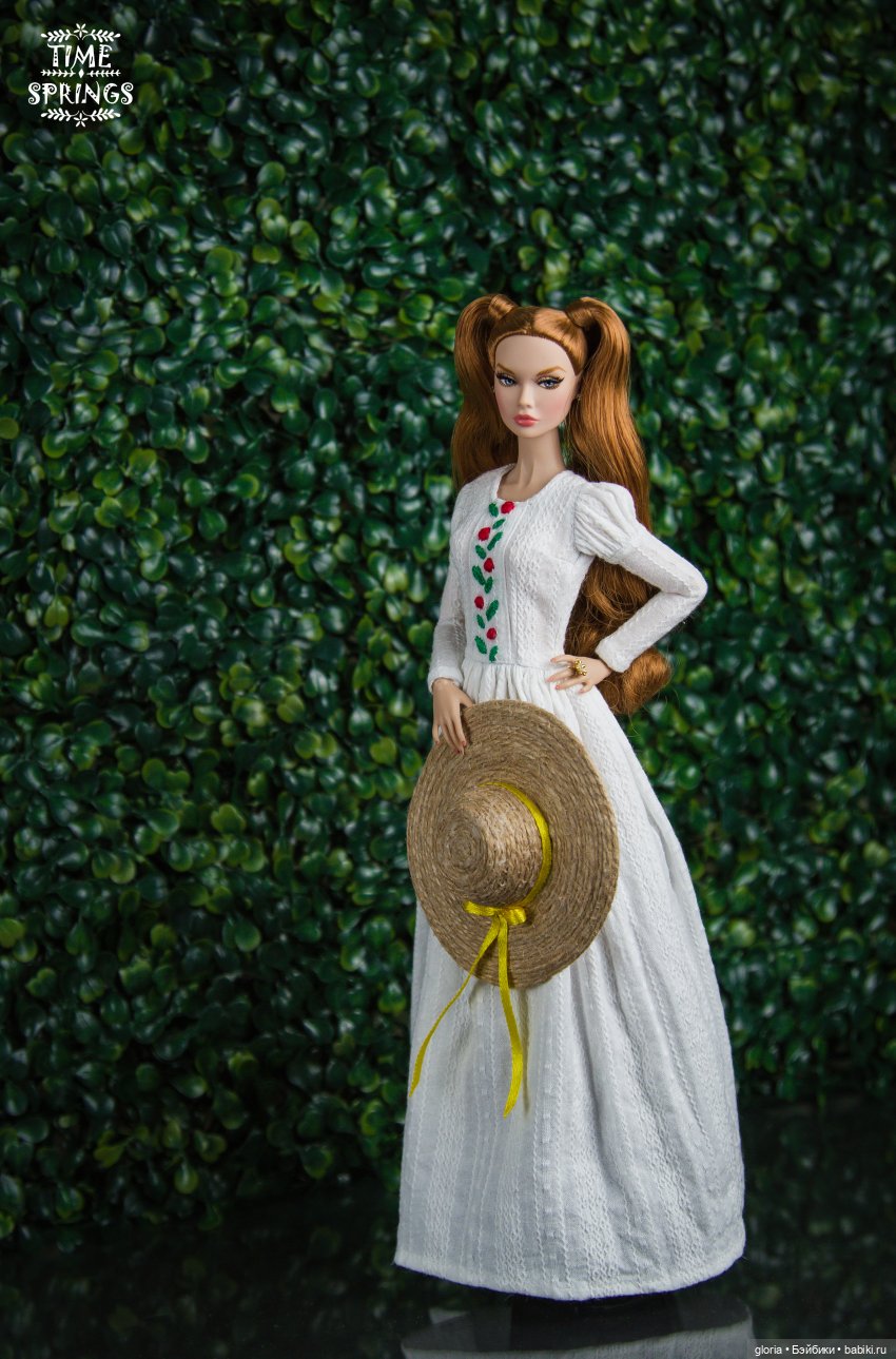 🌷Платье из фактурного батиста для Poppy Parker🌷 (фото 4)