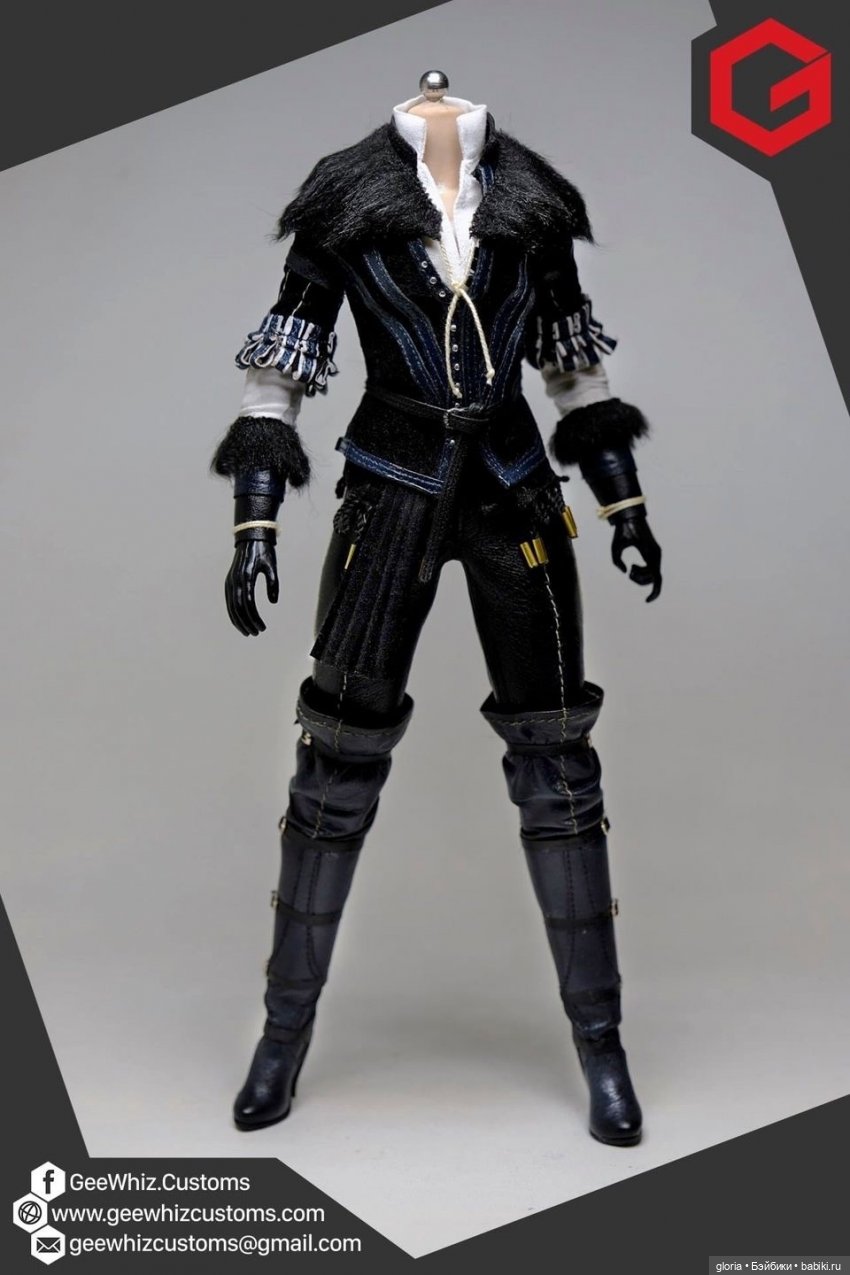 Аутфит Йеннифер из игры "Ведьмак 3" (фото 4)