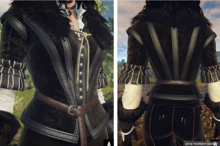 Аутфит Йеннифер из игры "Ведьмак 3" (фото 2)