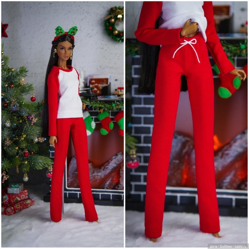 🎄Пошивное новогоднее🎄 — Одежда и обувь для кукол своими руками: фото (фото 5)