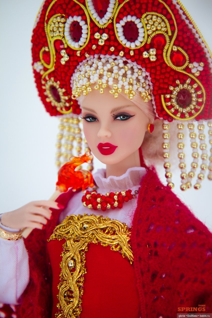 🪆А-ля рус🪆 — Одежда и обувь для кукол своими руками: фото (фото 2)