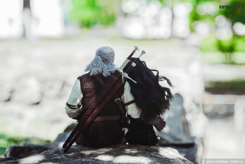 Йеннифер🪻 и Геральт⚔️ — Коллекционные экшн (фото 9)