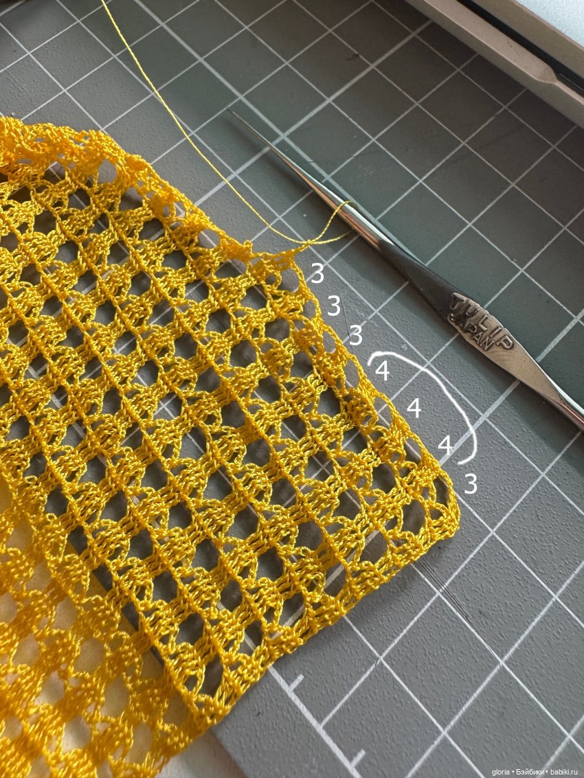 Ажурный кардиган крючком на формат 1/6 (фото 6)