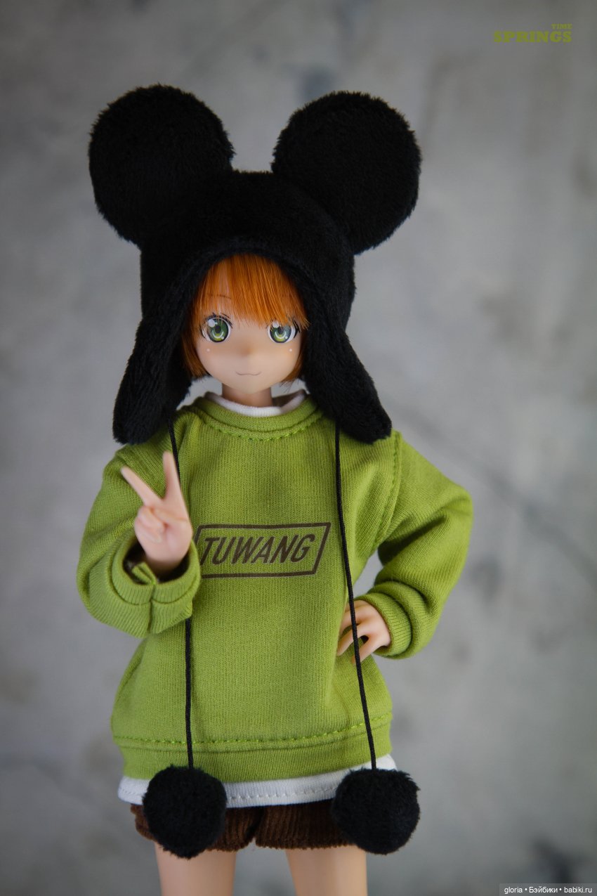 💚Зверошапки💚 — Одежда и обувь для кукол своими руками: фото (фото 7)