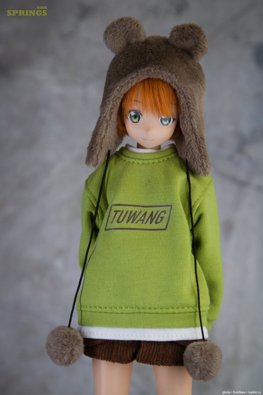 💚Зверошапки💚 — Одежда и обувь для кукол своими руками: фото (фото 8)