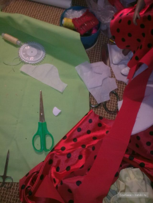 ткань готова к раскрою