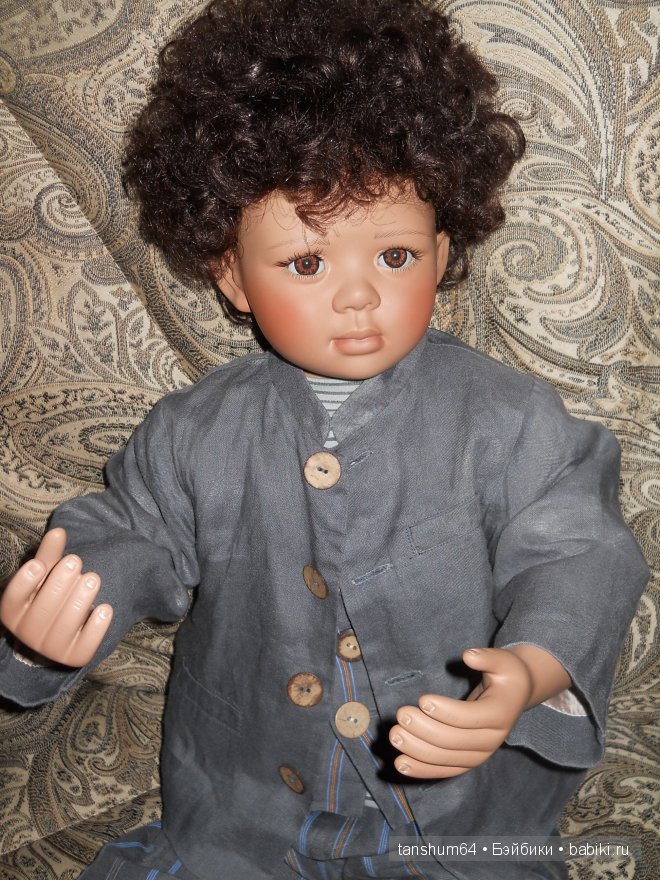Тоби. Фарфоровая кукла от Christine Orange
