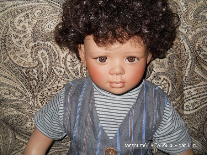 Тоби. Фарфоровая кукла от Christine Orange