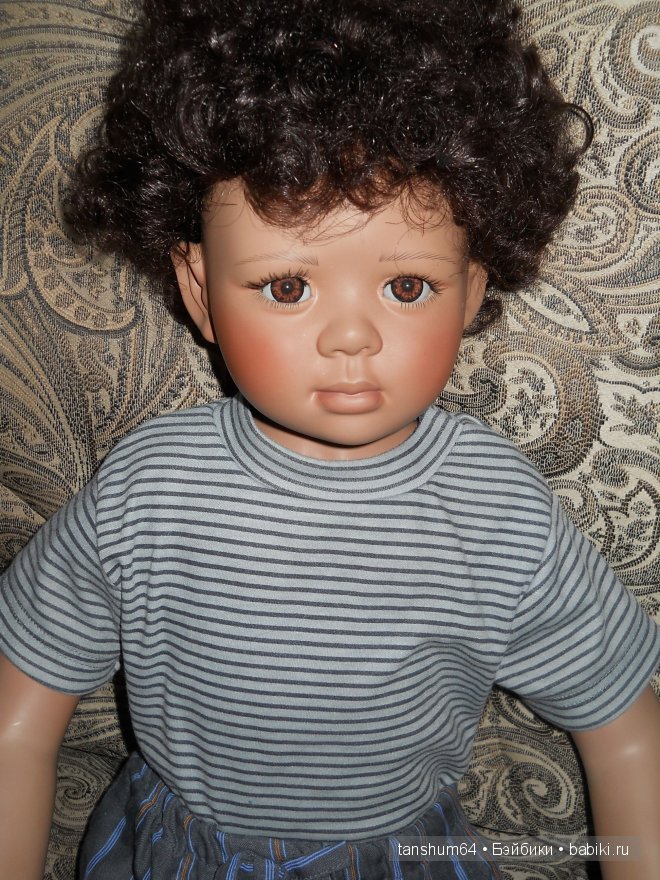 Тоби. Фарфоровая кукла от Christine Orange