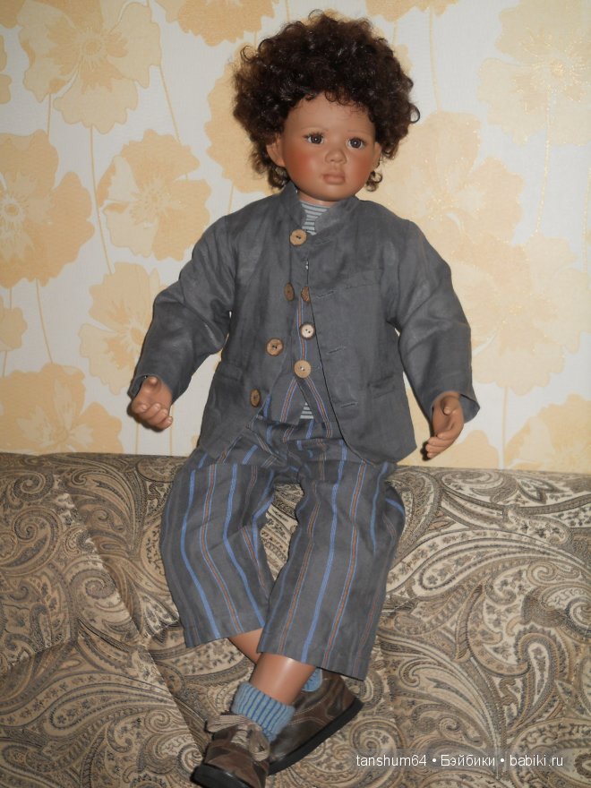 Тоби. Фарфоровая кукла от Christine Orange