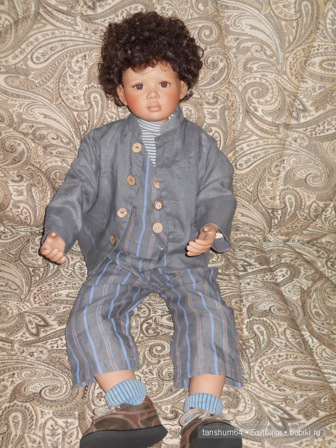 Тоби. Фарфоровая кукла от Christine Orange