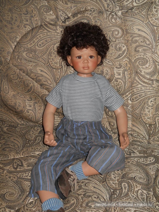 Тоби. Фарфоровая кукла от Christine Orange
