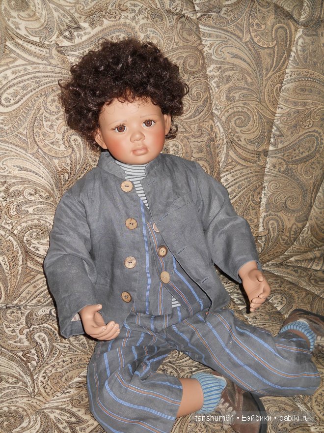 Тоби. Фарфоровая кукла от Christine Orange