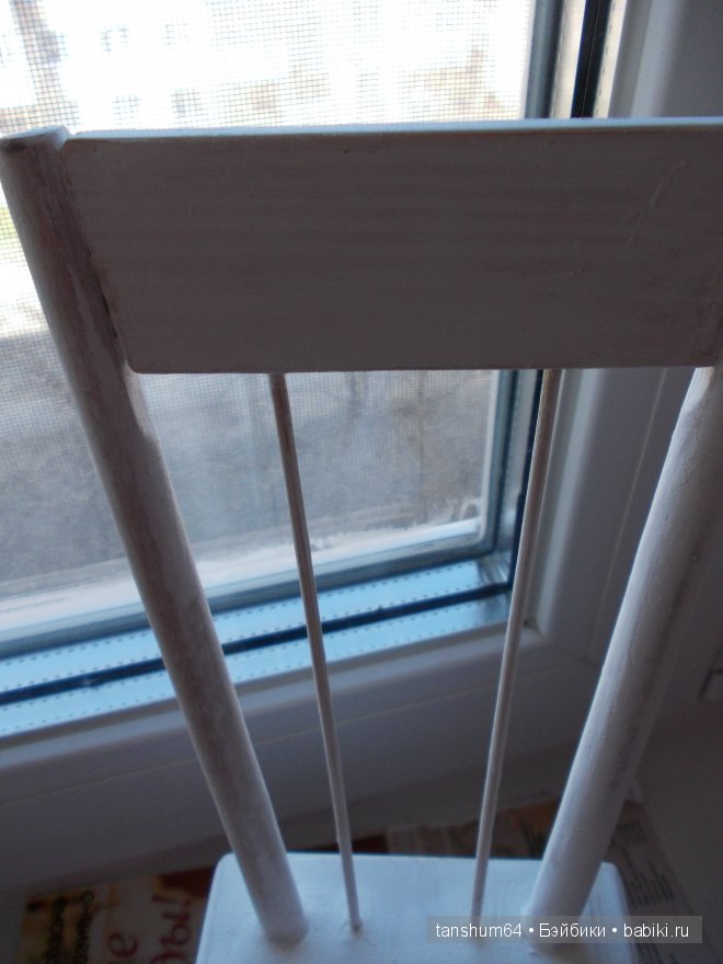 Стульчик для любимой куклы или Мой первый опыт в дизайне кукольной мебели (фото 4)