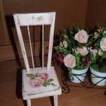 Стульчик для любимой куклы или Мой первый опыт в дизайне кукольной мебели