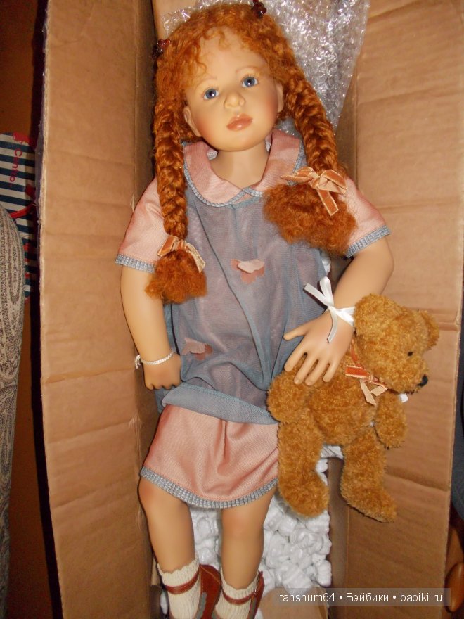 Доротея дома! Или продолжение истории про коллекционную виниловую куклу Heidi Pluczok (фото 2)
