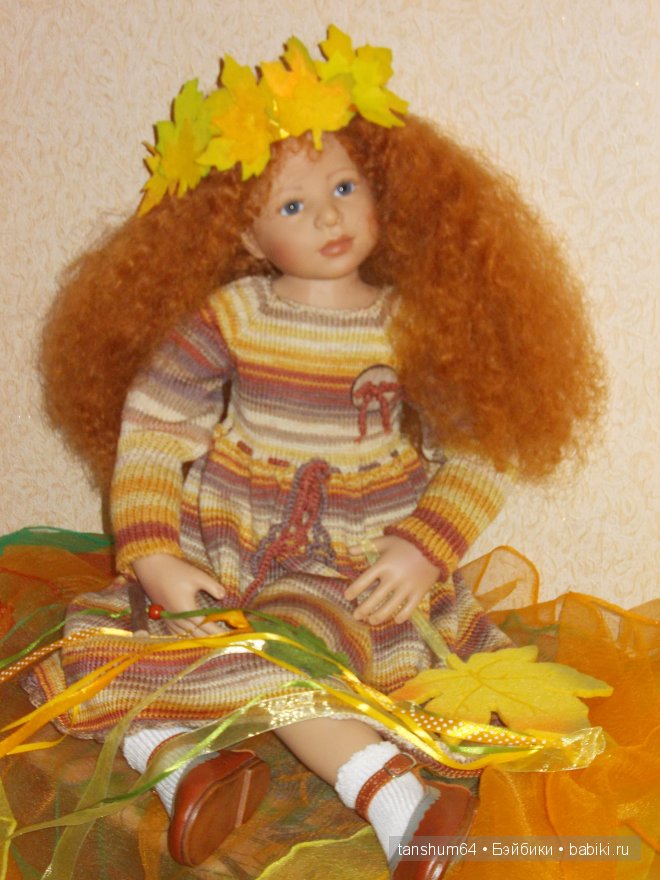 "Девочка-Осень" или новое платье Доротеи от Heidi Plusczok (фото 8)