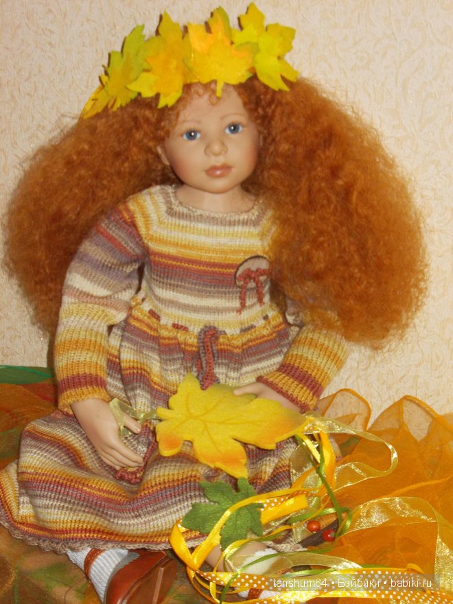 "Девочка-Осень" или новое платье Доротеи от Heidi Plusczok (фото 7)