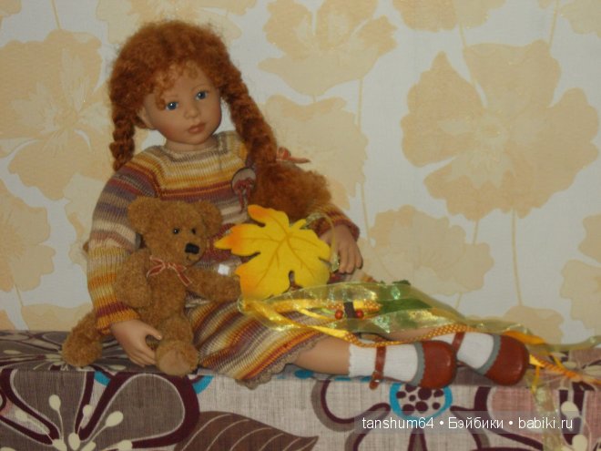 "Девочка-Осень" или новое платье Доротеи от Heidi Plusczok (фото 6)