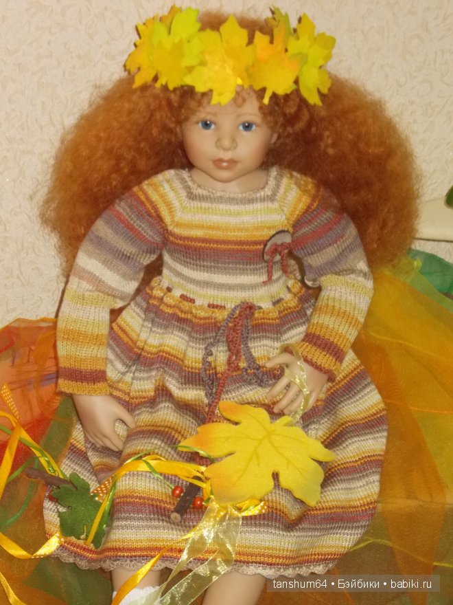 "Девочка-Осень" или новое платье Доротеи от Heidi Plusczok (фото 10)